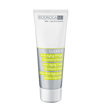 Biodroga_MD_CLEAR+_Anti_Age_Pflege_für_unreine_Haut_75ml_Tube_43628_oh_so_pure BiodrogaMD Anti-Age Pflege für unreine Haut Clear+ 75 ml Tube 43628 oh-so-pure