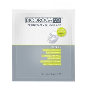 Clear+ Klärende Vliesmaske Biodroga MD oh-so-pure