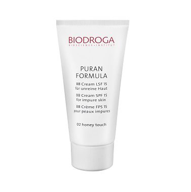 Biodroga, getönte Tagespflege für unreine Haut, oh-so-pure