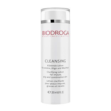 45493_Biodroga_200ml_Cleansing_Clarifying_Lotion_Flasche_oh_so_pure Biodroga Lotion für unreine, ölige und Mischhaut, oh-so-pure