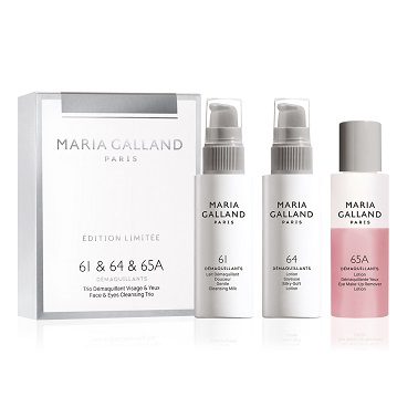 Maria_Galland_TRIO_DEMAQUILLANT_61_&_64_&_65A_oh_so_pure Maria galland Reiseset 61, 64, 65a, oh so pure