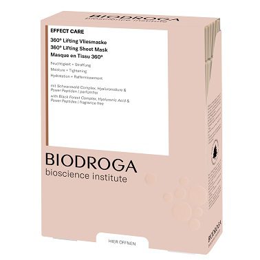 BIODROGA_360 Vliesmaske_Dispenser_OH_SO_PURE Biodroda Vliesmaske für trockene und reife haut, maske für anspruchsvolle haut, OH SO PURE